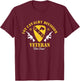 Vintage 1st Cavalry Division Veteran Patriotic Veterans Day T-Shirt - T-Shirt | Maroon