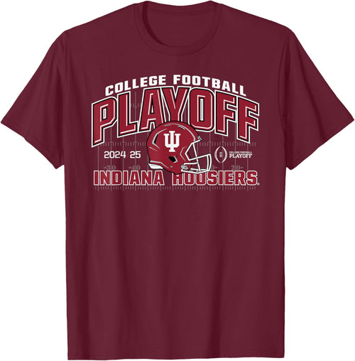 Elite Authentics Indiana Hoosiers -Adults Black Small Short Sleeve