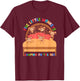 Cool Five Little Monkeys Jumping on The Bed for kids T-Shirt - T-Shirt | Maroon