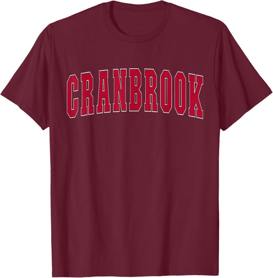Cranbrook Canada Lover Canadian Vacation Souvenirs Cranbrook T-Shirt - T-Shirt | Maroon