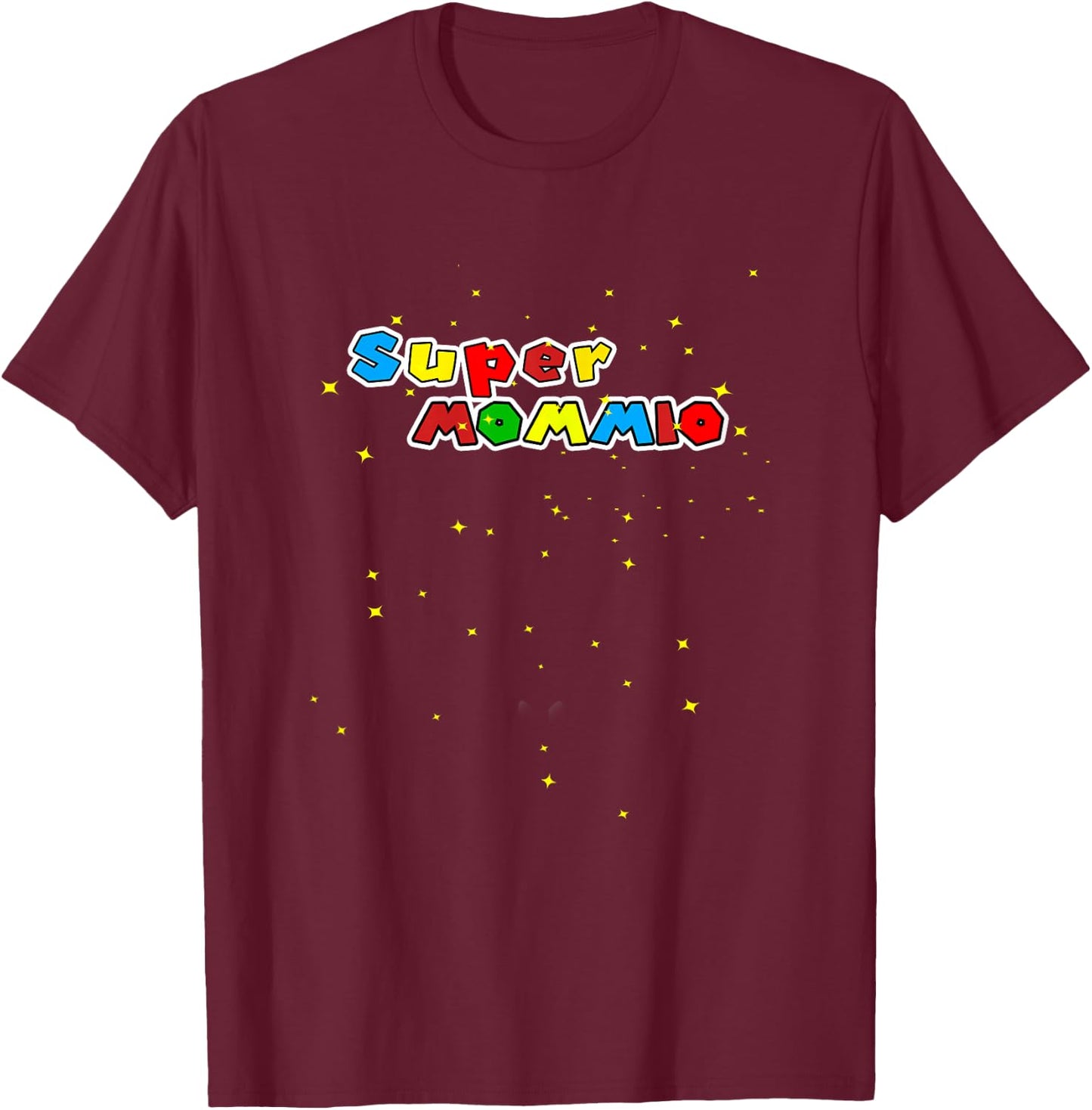 Super Mommio Funny Mom Mothers Day T-Shirt - T-Shirt | Maroon