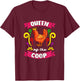 Queen Of The Coop Backyard Chicken Farmer T-Shirt - T-Shirt | Maroon