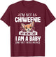 Chiweenie Mom Baby Funny Cute Dog Owner Pet Lover Women T-Shirt - T-Shirt | Maroon