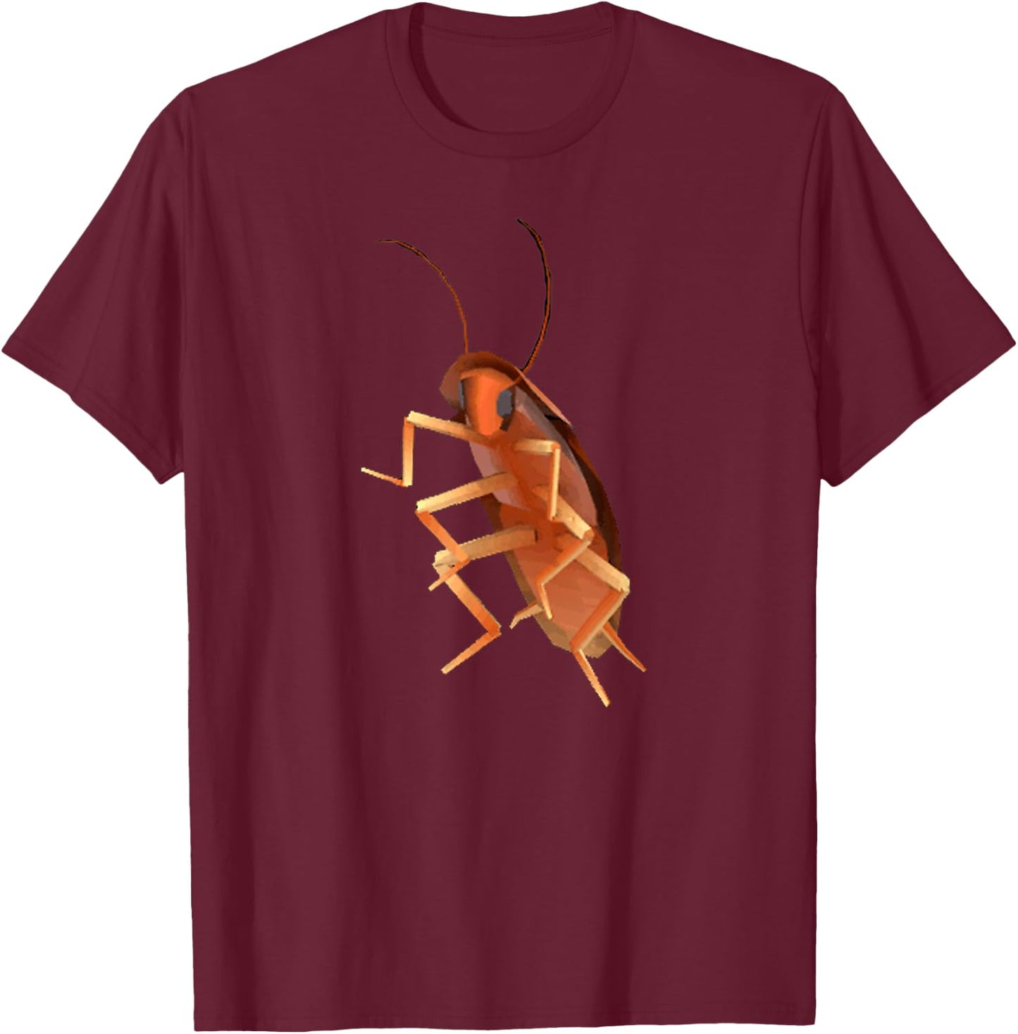 Funny Dancing Cockroach Memes T-Shirt - T-Shirt | Maroon