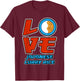 Love Japanese Curry Rice - Rice T-Shirt - T-Shirt | Maroon