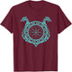 Viking Helm of Awe T-Shirt - T-Shirt | Maroon