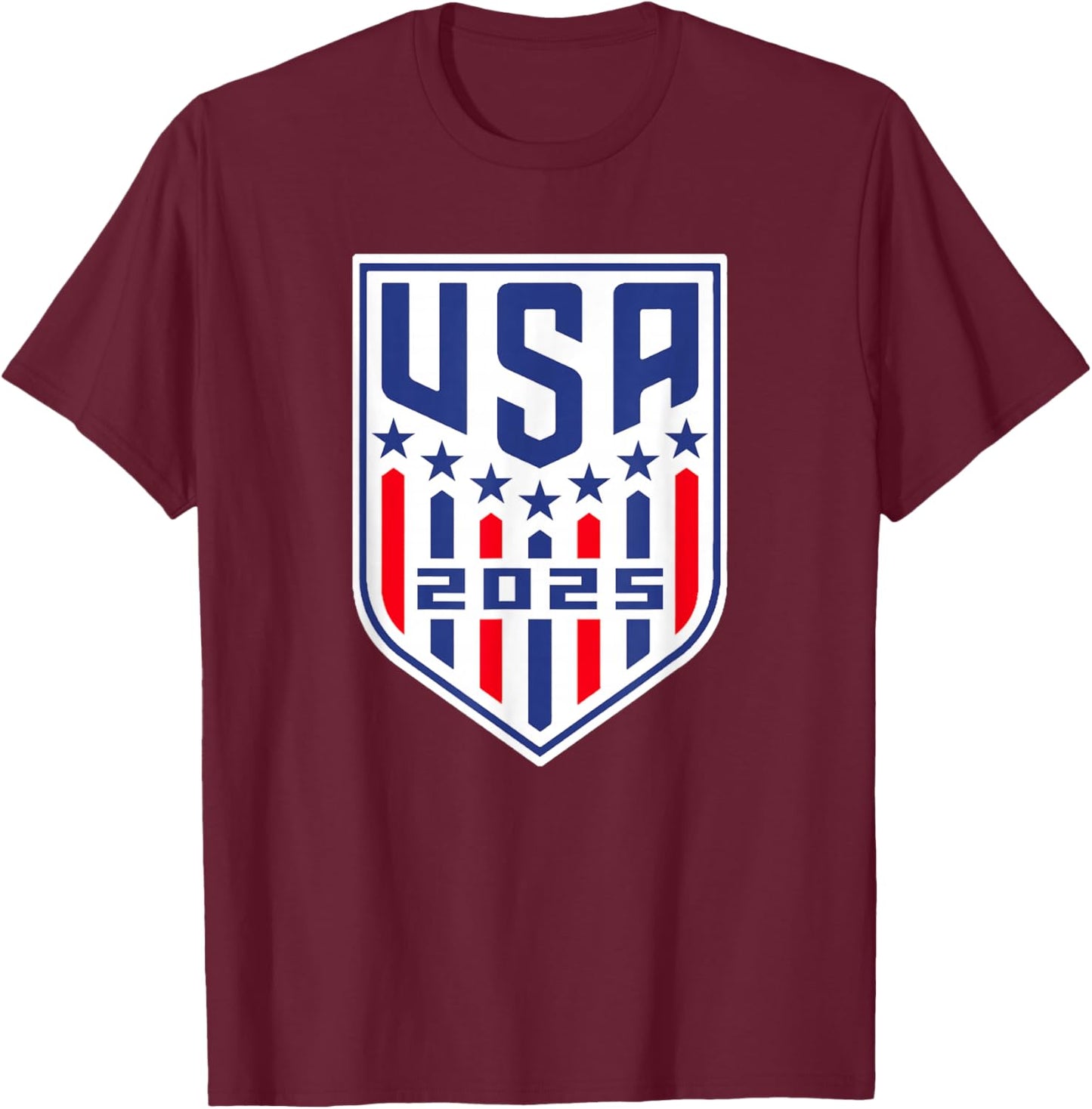 USA 2025 Go United States Sport USA Team 2025 USA T-Shirt - T-Shirt | Maroon