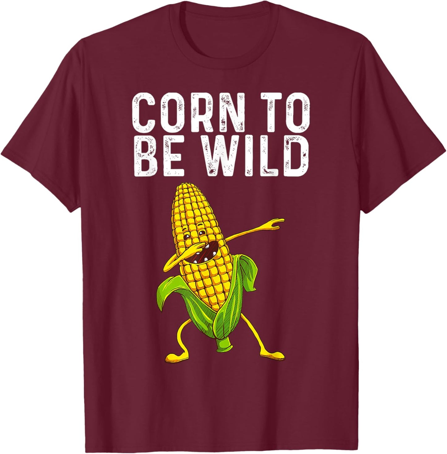 Corn On The Cob Costume Farmer Funny Corn Women T-Shirt - T-Shirt | Maroon
