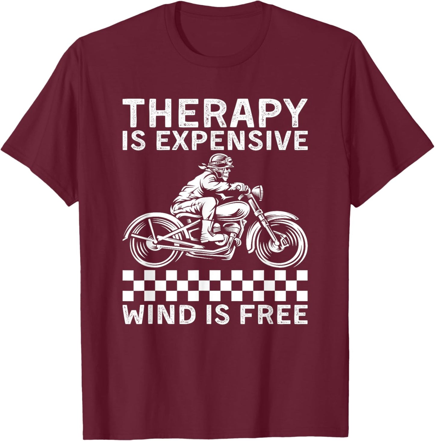 Cool Motorcycle Women Motorcycle Lovers Bike Rider T-Shirt - T-Shirt | Maroon