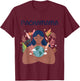 Pachamama Mother Earth Nature Environmentalist Latino Gaia T-Shirt - T-Shirt | Maroon