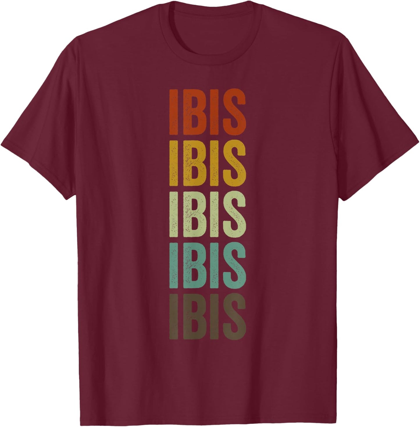 Ibis Retro T-Shirt - T-Shirt | Maroon