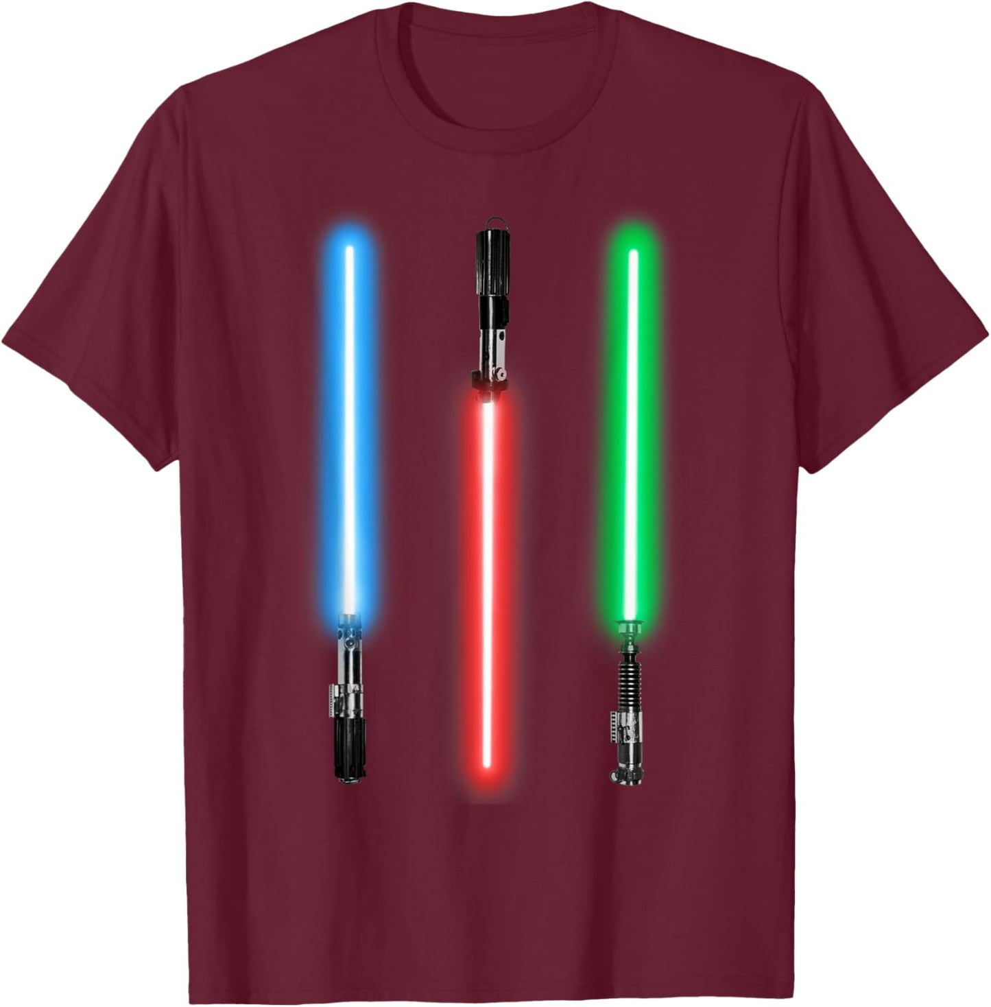 Star Wars Lightsaber Graphic T-Shirt - T-Shirt | Maroon