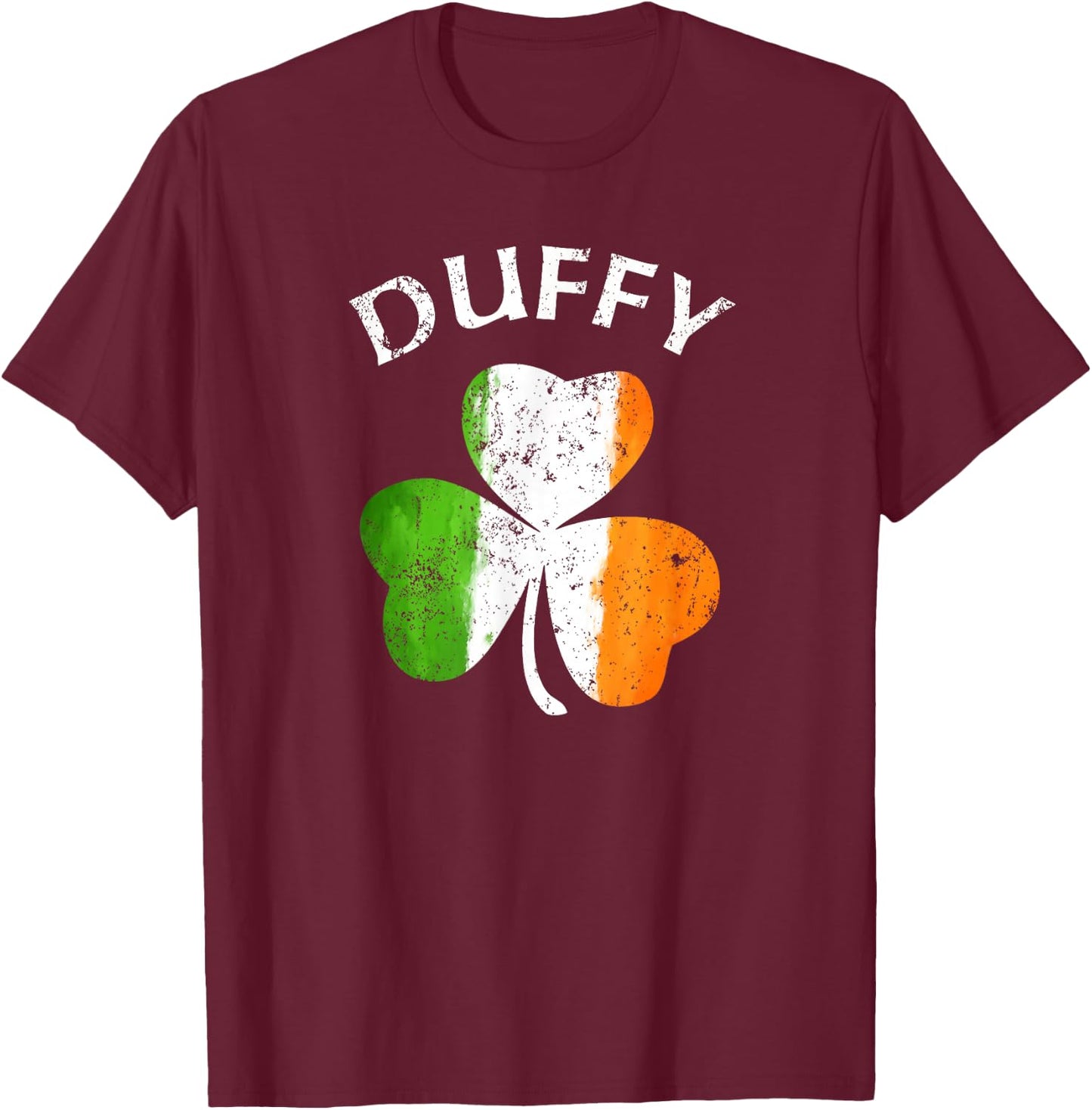 Duffy Irish Family Name T-Shirt - T-Shirt | Maroon