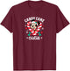 Disney - Minnie Candy Cane Cutie Christmas T-Shirt - T-Shirt | Maroon