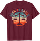 Born To Argue T-Shirt - T-Shirt | Maroon
