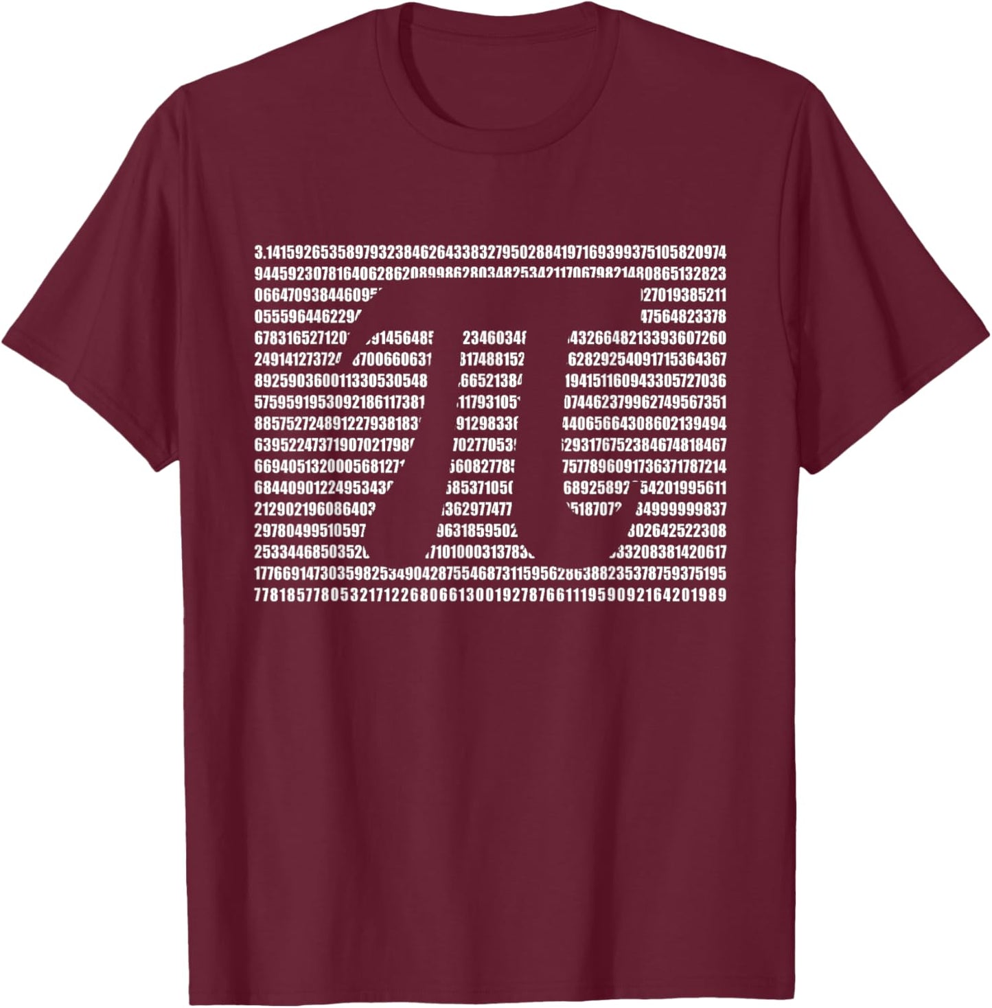 Pi Day 2023 Math Science Funny Teacher Gift | & T-Shirt - T-Shirt | Maroon