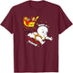 Casper the Friendly Ghost Have A Fab-boo-lous Holiday T-Shirt - T-Shirt | Maroon