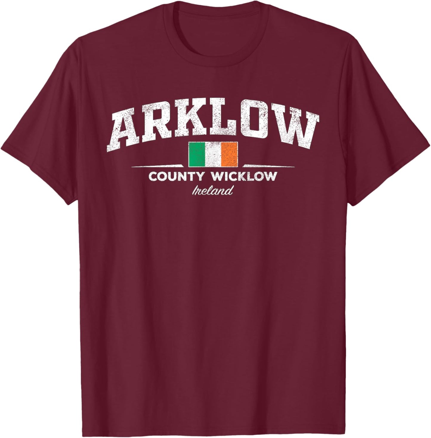 Arklow Ireland T-Shirt - T-Shirt | Maroon