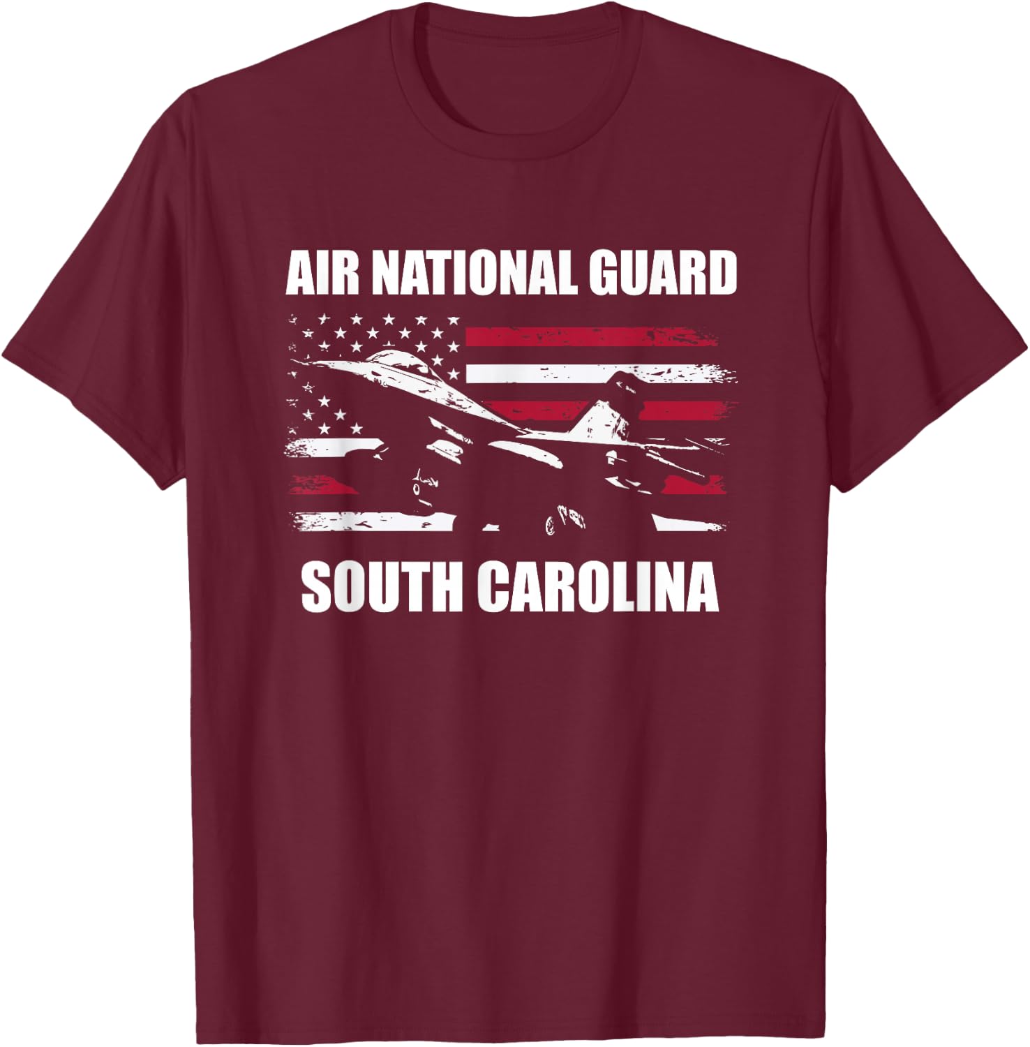 South Carolina Air National Guard T-Shirt - T-Shirt | Maroon
