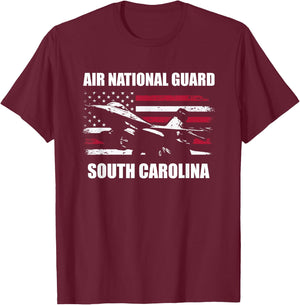 South Carolina Air National Guard T-Shirt - T-Shirt | Maroon