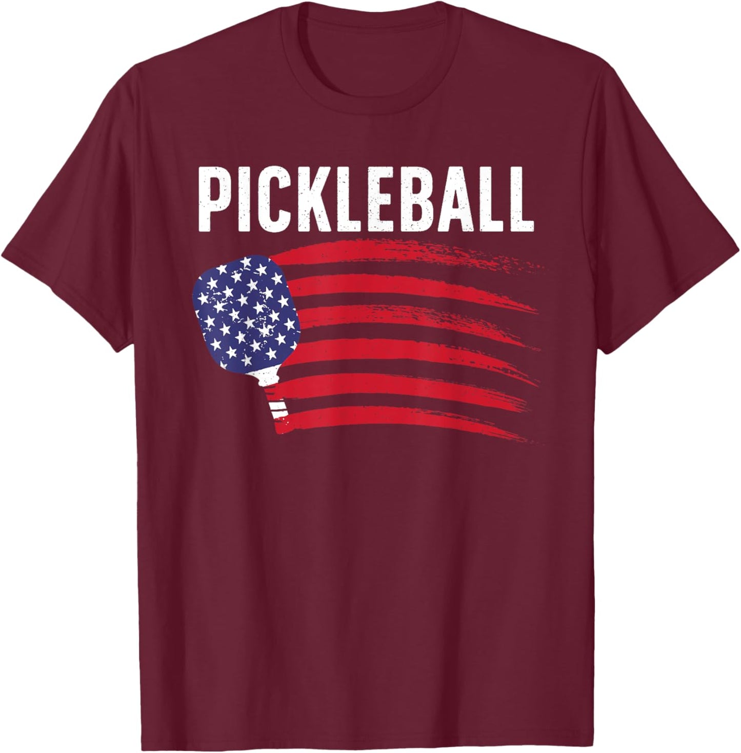 Cool Pickleball Women Paddle Sport Pickleball Lover T-Shirt - T-Shirt | Maroon