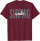 Wake Surfing Wakesurf Wake Surfer Surfing Boat T-Shirt - T-Shirt | Maroon