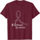 Melanoma Awareness Skin Cancer Awareness T-Shirt - T-Shirt | Maroon