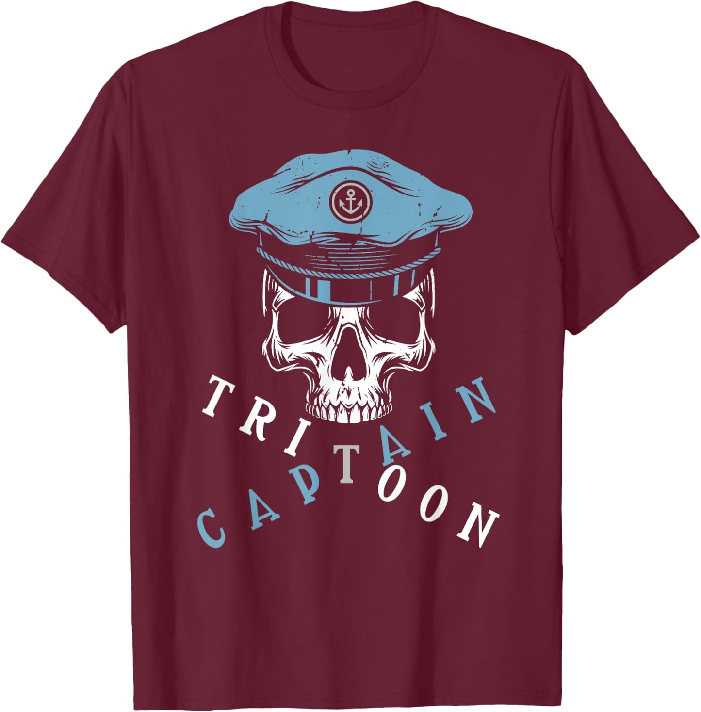 Boating Tritoon Captain Flatboat Life Pontoon Women T-Shirt - T-Shirt | Maroon