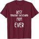Best Miniature Dachshund Mom Ever Pet Parent T-Shirt - T-Shirt | Maroon