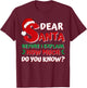 2024 Funny Christmas Shirts Kids Adults Santa I Can Explain T-Shirt - T-Shirt | Maroon