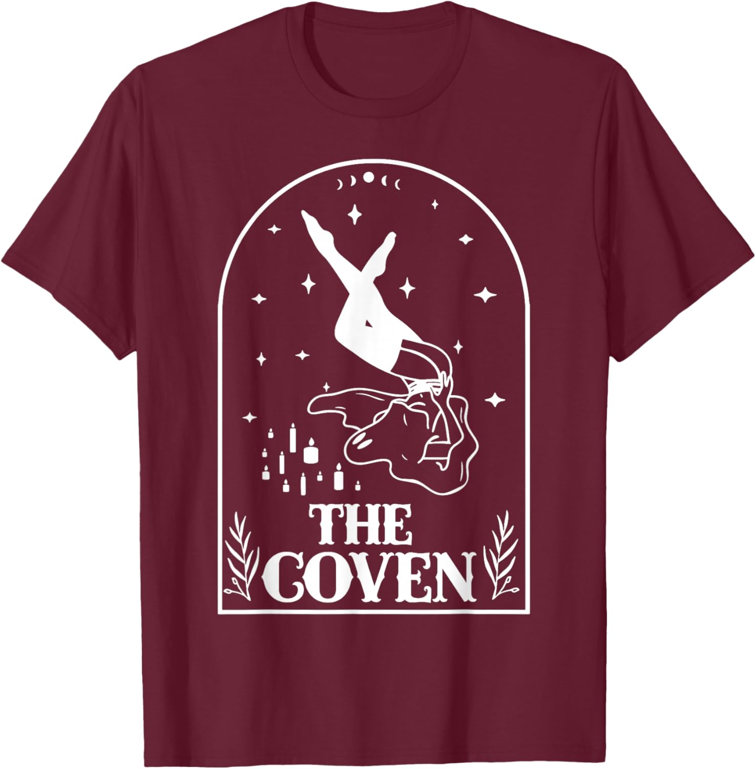 Ghost The Coven Bridesmaid Gothic Wedding Bachelorette Party T-Shirt - T-Shirt | Maroon