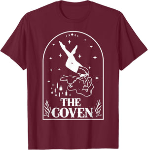 Ghost The Coven Bridesmaid Gothic Wedding Bachelorette Party T-Shirt - T-Shirt | Maroon