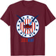 WWII RAF Dywizjon Kosciuszki 303 Poland Spitfire Squad T-Shirt - T-Shirt | Maroon