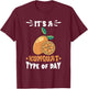 Kumquat It's A Kumquat Type Of Day Orange Citrus Tree T-Shirt - T-Shirt | Maroon