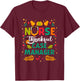 Thankful Nurse Case Manager Thanksgiving Case Management T-Shirt - T-Shirt | Maroon
