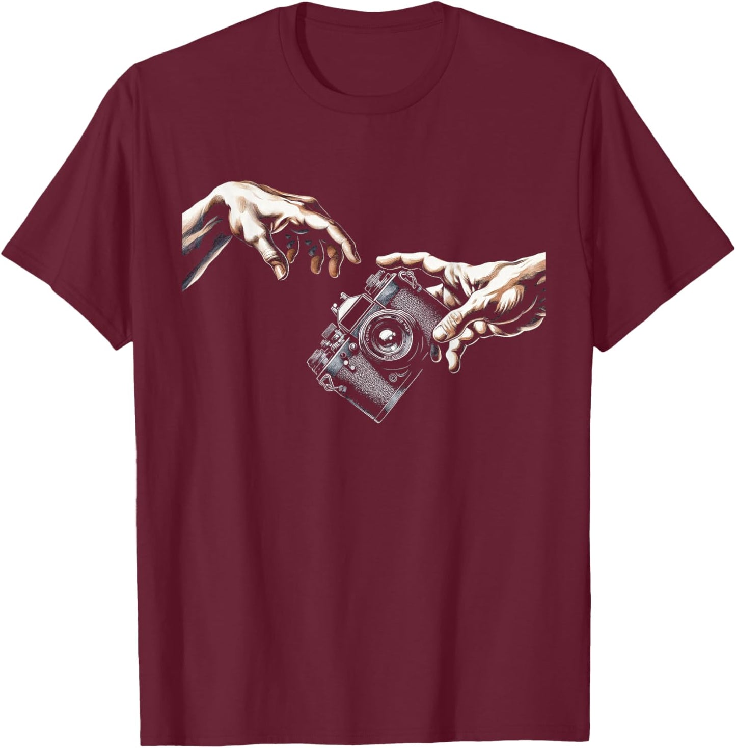 Photographer Photography T-Shirt - T-Shirt | Maroon