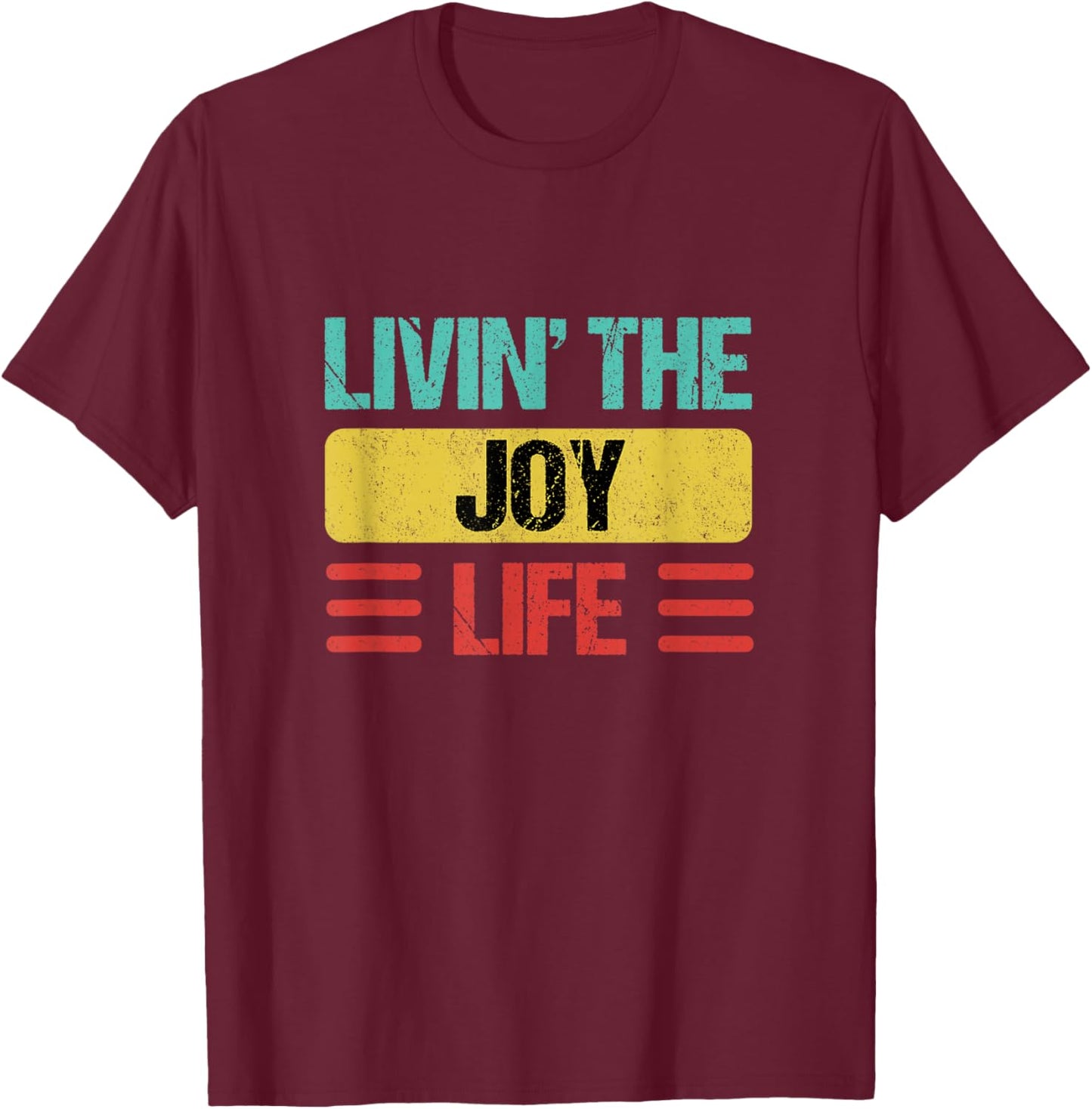 Joy Name T-Shirt - T-Shirt | Maroon