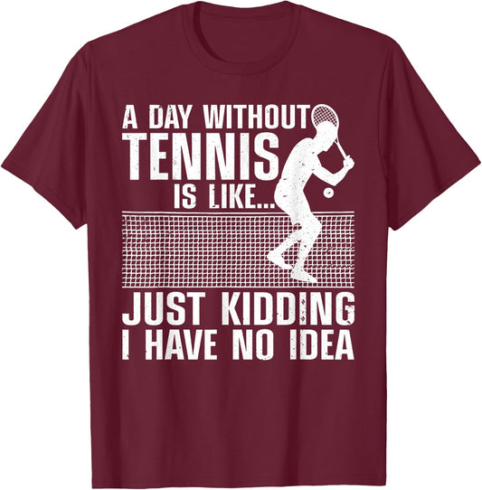 Cool Tennis Women Tennis Player Sports Lover Coach T-Shirt - T-Shirt | Maroon