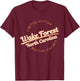 Retro Athletic Wake Forest NC Apparel T-Shirt - T-Shirt | Maroon