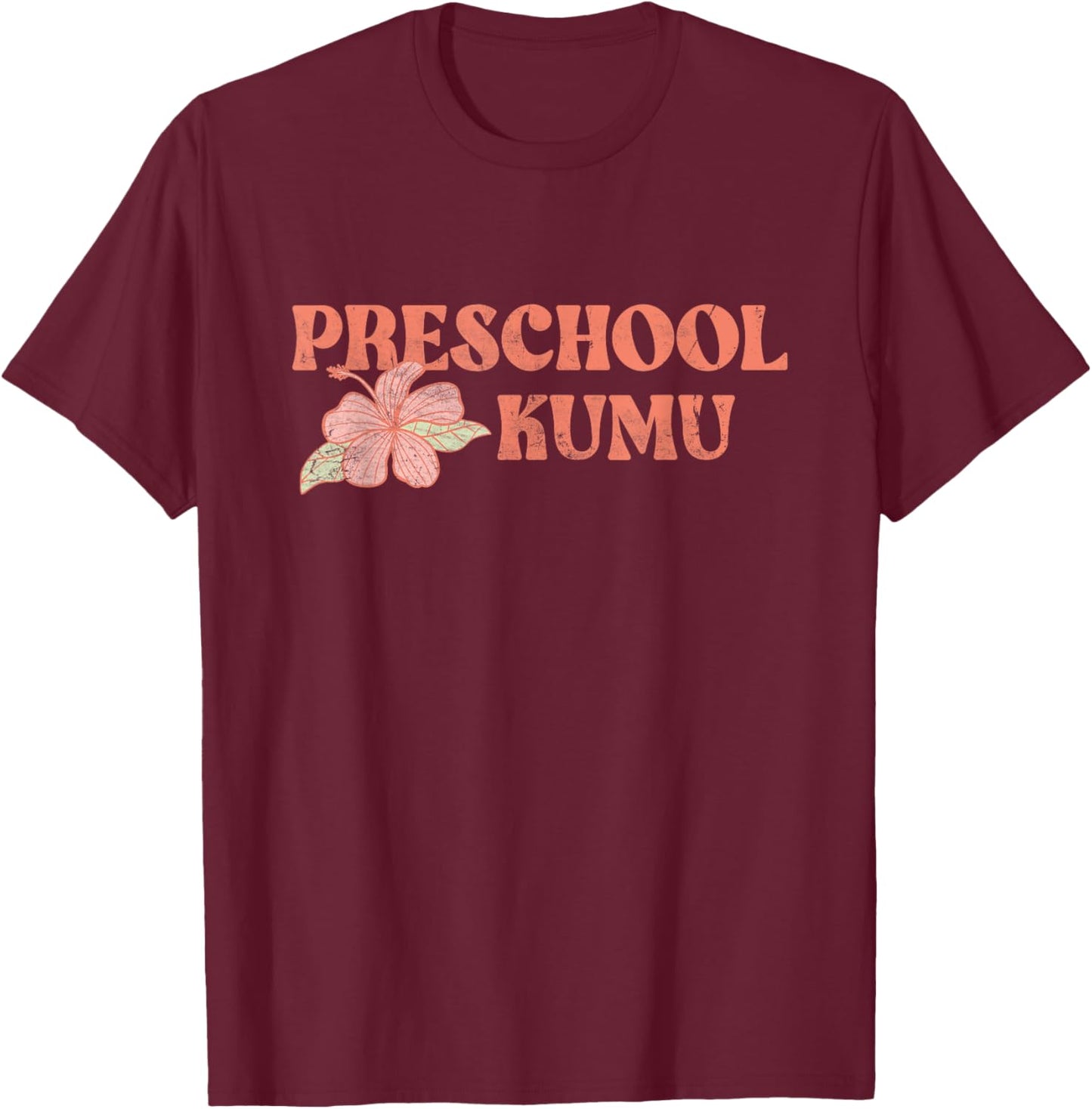 Preschool Kumu School Design for Teachers Women T-Shirt - T-Shirt | Maroon