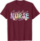 Psychiatric Nurse Job Psychiatry Nursing Psychiatric Nurse , Small, Black T-Shirt - T-Shirt | Maroon