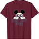 Disney Mickey And Friends Best Day Ever Beach Shades T-Shirt - T-Shirt | Maroon