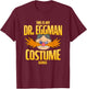 Sonic The Hedgehog Halloween This Is My Dr. Eggman Costume T-Shirt - T-Shirt | Maroon
