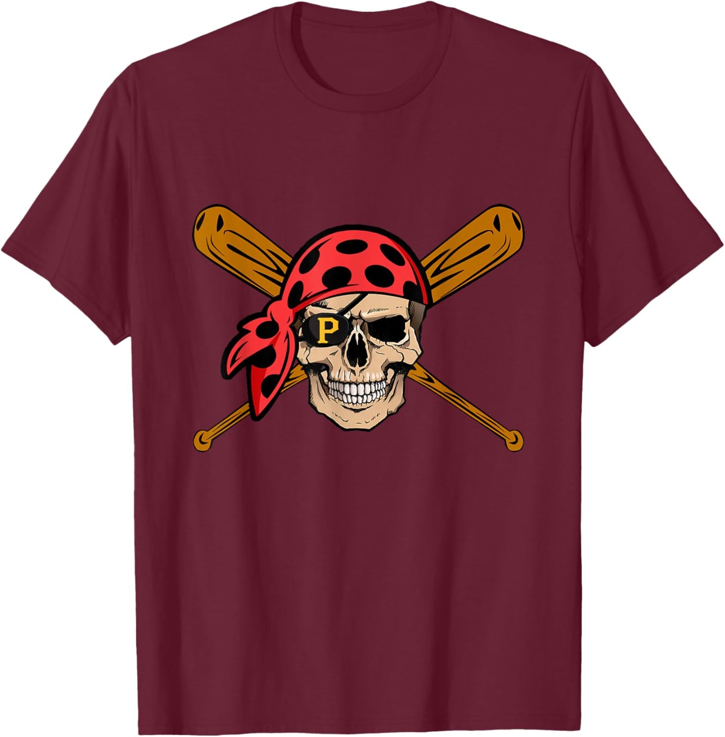 I Love Pittsburgh Personalized Retro Vintage Art First Name T-Shirt - T-Shirt | Maroon