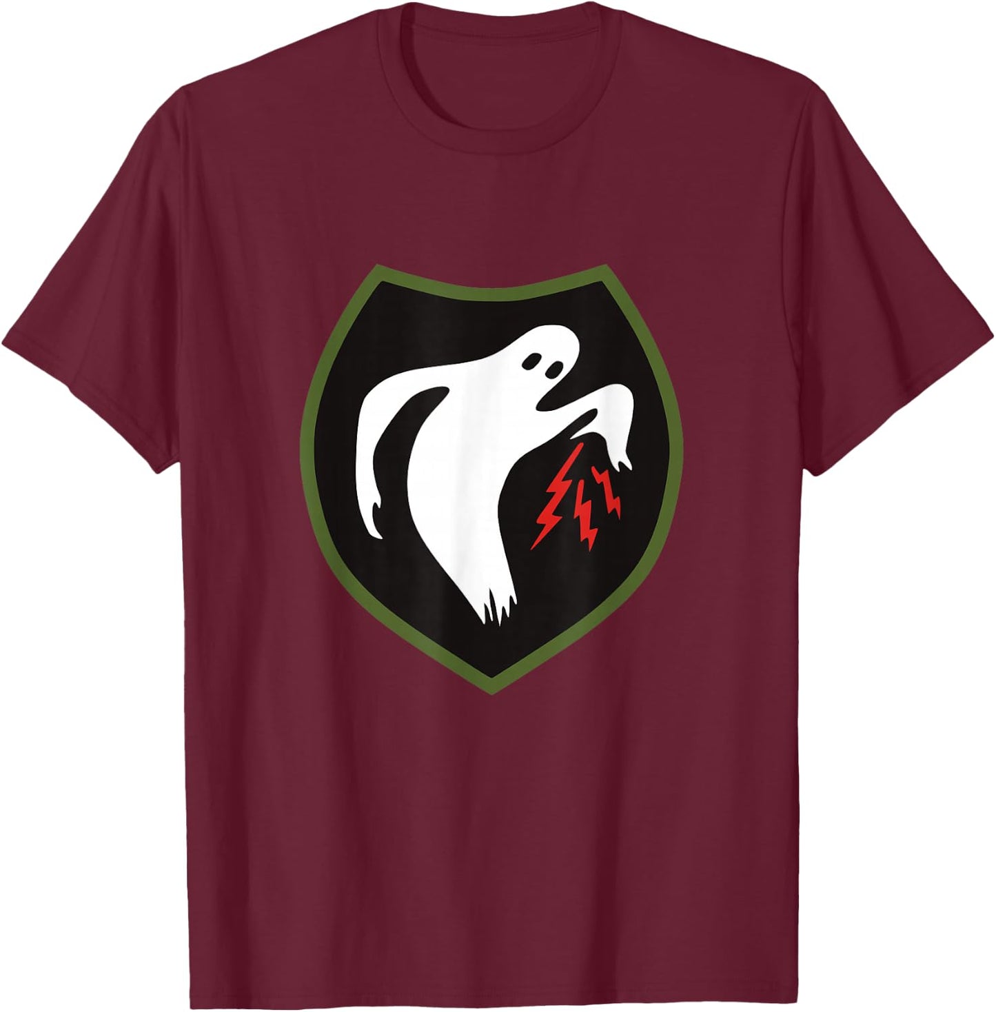 WW2 Ghost Army Patch 23rd Special Troops T-Shirt - T-Shirt | Maroon