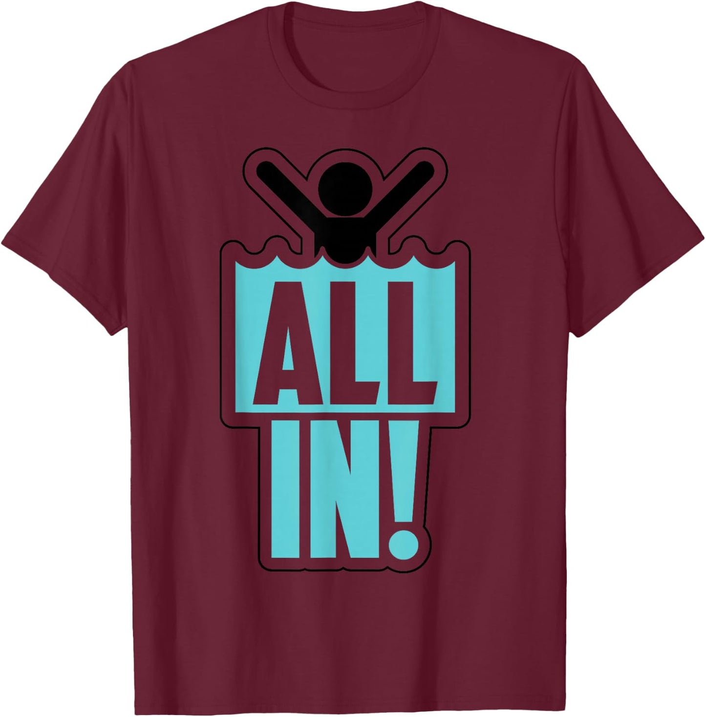Funny Christian Baptism Gift | Cute Christening Boys Girls T-Shirt - T-Shirt | Maroon