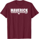 Top Gun Maverick Logo T-Shirt - T-Shirt | Maroon
