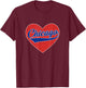 CHICAGO - Throwback Design - Classic T-Shirt - T-Shirt | Maroon