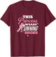 This princess wears running shoes, runners for girls and women T-Shirt - T-Shirt | Maroon