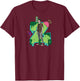 Zombies 2 - Zed Slime Z T-Shirt - T-Shirt | Maroon
